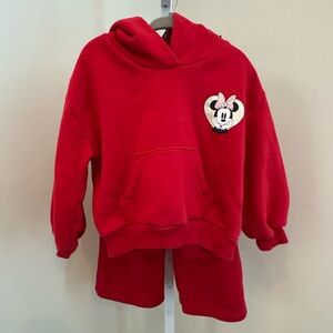 Gap x Disney Minnie Mouse Sweatsuit (3 toddler)
